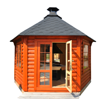 Pavillon mit Grillanlage